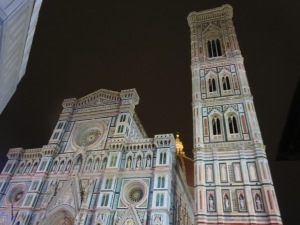 The famous Florence Duomo and tower 