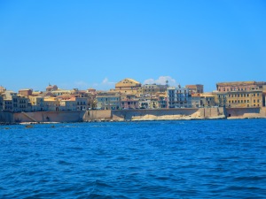 Ortygia from the boat