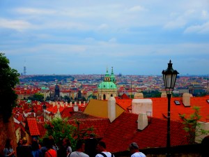 From the Prague Castle area 