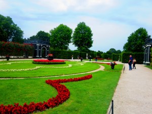 The beautiful gardens of Schonbrunn