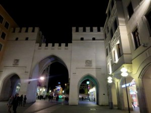 The gates into Munich's old city!